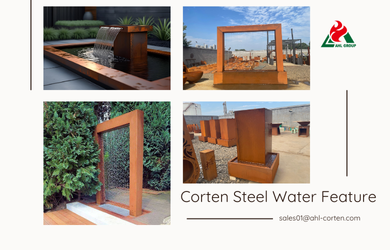 Corten Steel Water Feature